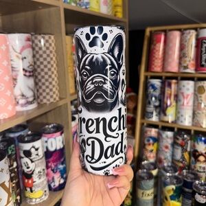 20oz Frenchie Dad Tumbler